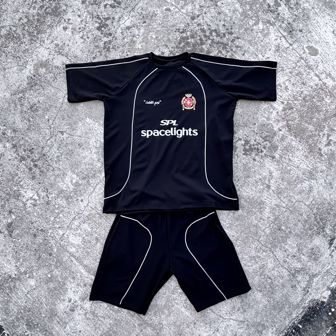 SPACELIAGA T-SHIRT AND SHORTS SPACELIGHTS