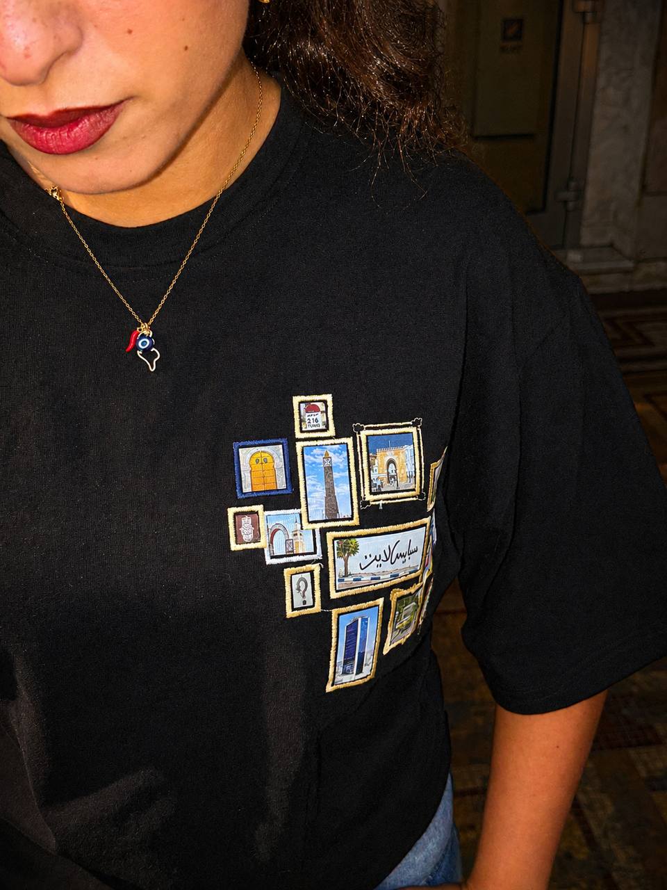 1TUNIS GALLERY SPACELIGHTS TSHIRT